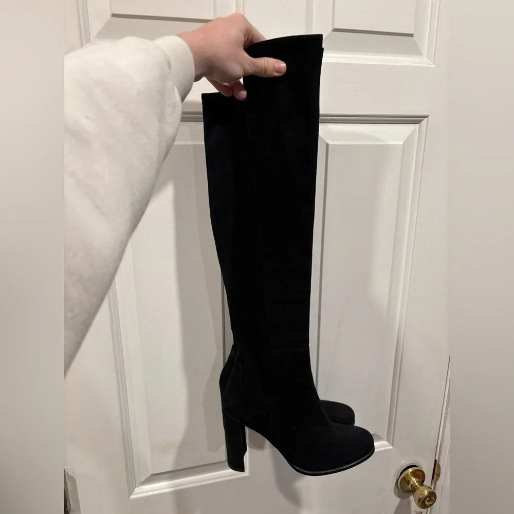 Stuart Weitzman All Jill Over The Knee Suede Boots Women’s Size 8.5
